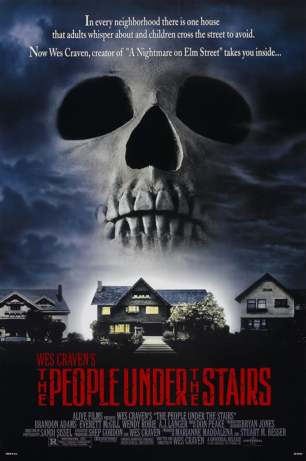 People Under the Stairs Poster
