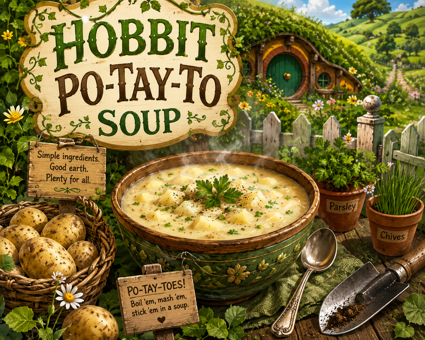 Sams Hobbit Potato Soup