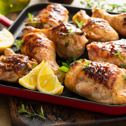 Grilled chicken thighs , lemon, Lamont's Lemon Grilled chicken! Grilled chicken thighs , lemon, Lamont's Lemon Grilled chicken!